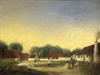 Mill on Jawa-H.Th. Hesselaar-Stretched Canvas