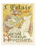 L'Eclair, Journal Politique Independent-H^ Thomas-Laminated Art Print