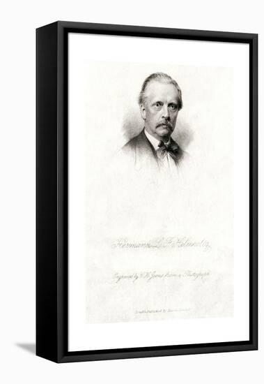 H Von Helmholtz, Jeens-CH Jeens-Framed Stretched Canvas