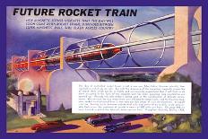 Future Rocket Train-H.w. Mccaulley-Art Print