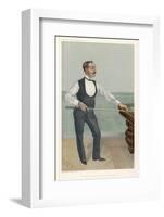 H.W. Stevenson a Leading British Player of His Day Who Won His First Billiards Championship in 1901-Spy (Leslie M. Ward)-Framed Photographic Print