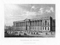 York Gate, Regent's Park, and Mary-Le-Bone Church, London, 1827-H Wallis-Framed Giclee Print