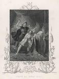 After the Battle of Clontarf Brian Boru is Killed by Brodar a Dane-H. Warren-Framed Art Print