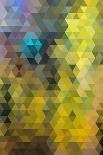 Kaleidoscope Geometric Pattern-H2Oshka-Mounted Art Print