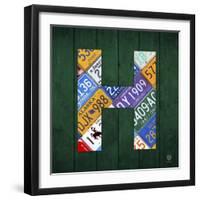 H-Design Turnpike-Framed Giclee Print