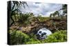 Ha'Ateiho, Big Rock Arch in Tongatapu, Tonga, South Pacific, Pacific-Michael Runkel-Stretched Canvas