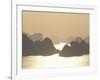 Ha Long Bay and Karst Hills at Sunset, Vietnam-Keren Su-Framed Photographic Print