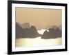 Ha Long Bay and Karst Hills at Sunset, Vietnam-Keren Su-Framed Photographic Print