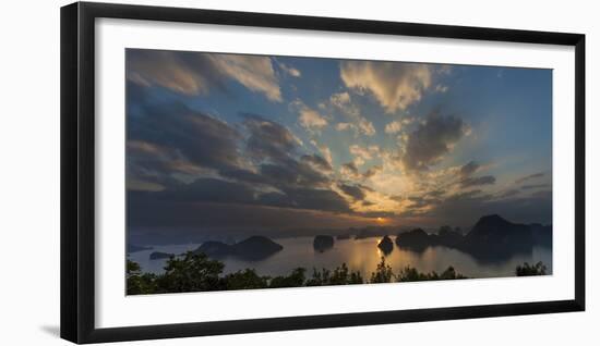 Ha long Bay landscape. Karst mountains, Vietnam, Aisa-Art Wolfe-Framed Photographic Print