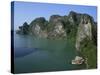 Ha Long (Ha-Long) Bay, Unesco World Heritage Site, Vietnam, Indochina, Southeast Asia-Jane Sweeney-Stretched Canvas