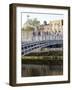 Ha' Penny Bridge on the Liffey River, Dublin, Republic of Ireland, Europe-Oliviero Olivieri-Framed Photographic Print