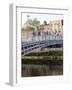 Ha' Penny Bridge on the Liffey River, Dublin, Republic of Ireland, Europe-Oliviero Olivieri-Framed Photographic Print