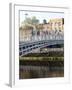Ha' Penny Bridge on the Liffey River, Dublin, Republic of Ireland, Europe-Oliviero Olivieri-Framed Photographic Print