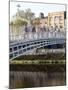 Ha' Penny Bridge on the Liffey River, Dublin, Republic of Ireland, Europe-Oliviero Olivieri-Mounted Photographic Print