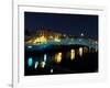 Ha' Penny Bridge over River Liffey, Dublin, Ireland-Alan Klehr-Framed Photographic Print