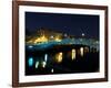 Ha' Penny Bridge over River Liffey, Dublin, Ireland-Alan Klehr-Framed Photographic Print