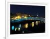 Ha' Penny Bridge over River Liffey, Dublin, Ireland-Alan Klehr-Framed Photographic Print