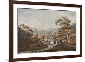 ‘Habbies How, Peggy’S Pool and Carlops Hill-James Stevenson-Framed Giclee Print