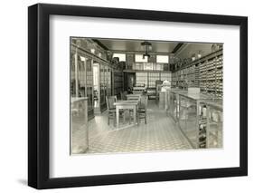 Haberdashery Store-Found Image Press-Framed Photographic Print