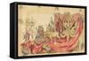 Habib the Wise 1910 New Orleans Float Designs-Jennie Wilde-Framed Stretched Canvas