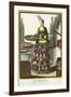Habit de Paticier (Fantasy Costume of a Confectioner with Attributes of His Trade)-Nicolas II de Larmessin-Framed Giclee Print