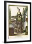 Habit de Paticier (Fantasy Costume of a Confectioner with Attributes of His Trade)-Nicolas II de Larmessin-Framed Giclee Print