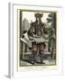 Habit de Tailleur (Fantasy costume of a Men's Tailor with Attributes of His Trade)-Nicolas II de Larmessin-Framed Giclee Print