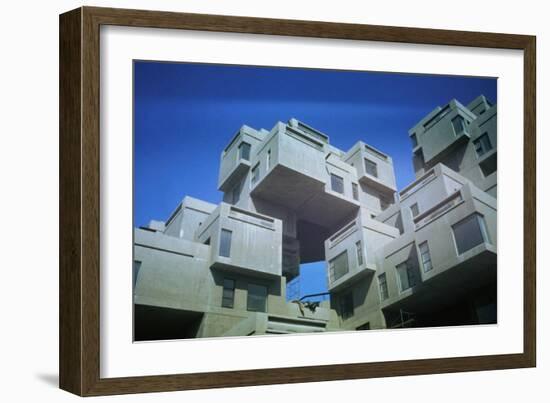 Habitat 67 Apartments Built for 1967 Exposition-null-Framed Photographic Print