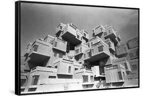 Habitat 67 Apartments-null-Framed Stretched Canvas