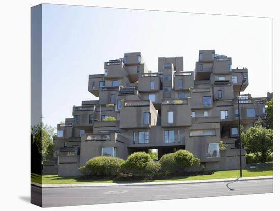 Habitat 67, Montreal, Quebec, Canada, North America-Angelo Cavalli-Stretched Canvas