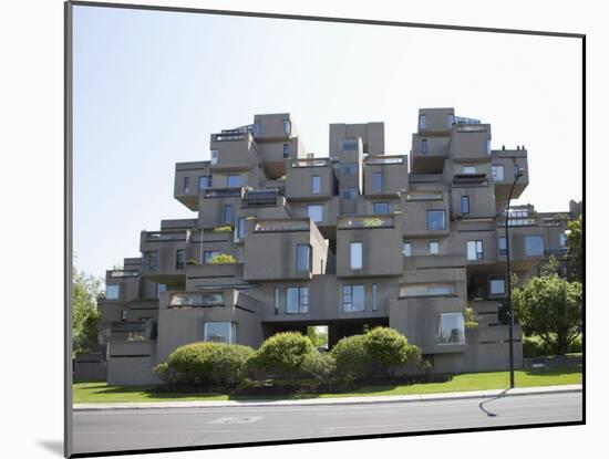 Habitat 67, Montreal, Quebec, Canada, North America-Angelo Cavalli-Mounted Photographic Print