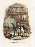 Mr. Pickwick and Sam in the Attorney's Office, Illustration from 'The Pickwick Papers'-Hablot Knight Browne-Giclee Print