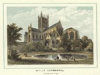 Wells Cathedral-Hablot Knight Browne-Giclee Print