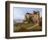 Habsburg Castle, Near Aargau, Switzerland, 1902-1903-J Lange-Framed Giclee Print