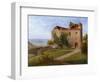 Habsburg Castle, Near Aargau, Switzerland, 1902-1903-J Lange-Framed Giclee Print