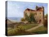 Habsburg Castle, Near Aargau, Switzerland, 1902-1903-J Lange-Stretched Canvas