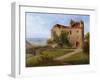 Habsburg Castle, Near Aargau, Switzerland, 1902-1903-J Lange-Framed Giclee Print