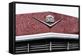 Hachenburg, Hesse, Germany, Cadillac Deville Convertible, 1969 Model, Cubic Capacity 7.0 L-Bernd Wittelsbach-Framed Stretched Canvas