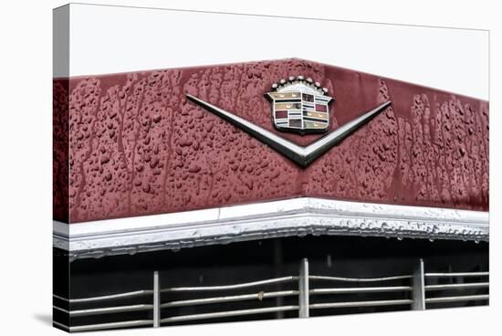 Hachenburg, Hesse, Germany, Cadillac Deville Convertible, 1969 Model, Cubic Capacity 7.0 L-Bernd Wittelsbach-Stretched Canvas