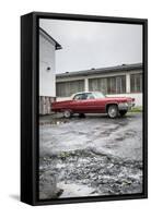 Hachenburg, Hesse, Germany, Cadillac Deville Convertible, 1969 Model, Cubic Capacity 7.0 L-Bernd Wittelsbach-Framed Stretched Canvas