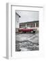 Hachenburg, Hesse, Germany, Cadillac Deville Convertible, 1969 Model, Cubic Capacity 7.0 L-Bernd Wittelsbach-Framed Photographic Print