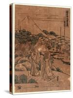 Hachidanme-Katsushika Hokusai-Stretched Canvas