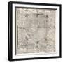 Haci Ahmed's World Map, 1560-Library of Congress-Framed Photographic Print