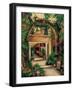 Hacienda Courtyard-Betty Lou-Framed Giclee Print