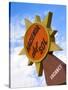 Hacienda Del Sol Motel Sign, Borrego Springs, California, USA-Nancy & Steve Ross-Stretched Canvas