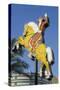 Hacienda Horse and Rider Neon Was Originally Installed at the Hacienda Hotel Hotel in 1967-Michael DeFreitas-Stretched Canvas