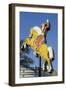 Hacienda Horse and Rider Neon Was Originally Installed at the Hacienda Hotel Hotel in 1967-Michael DeFreitas-Framed Photographic Print