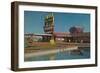 Hacienda Motel-null-Framed Art Print