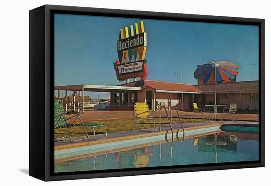 Hacienda Motel-null-Framed Stretched Canvas