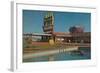 Hacienda Motel-null-Framed Art Print